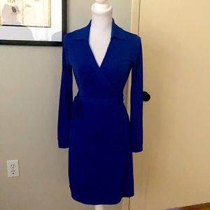 Royal blue size 8 Calvin Klein dress